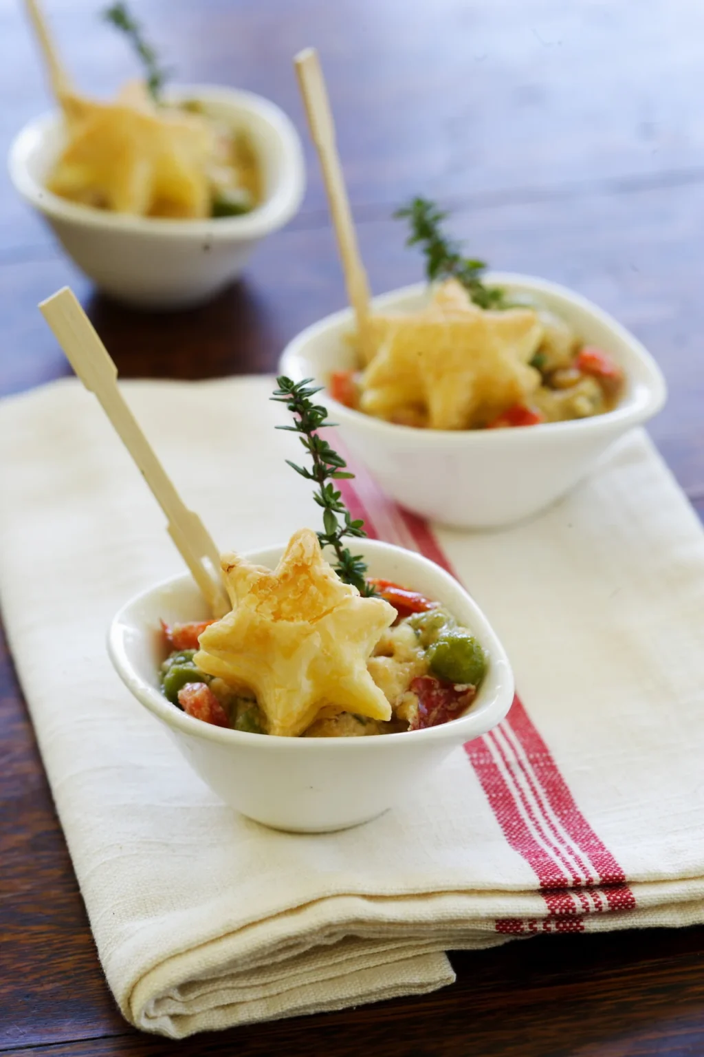 Individual savoury dishes